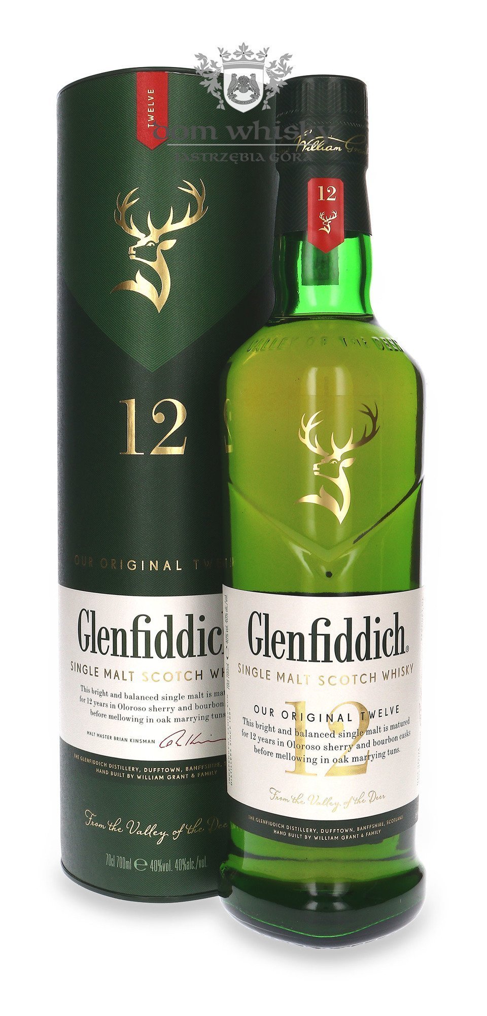 Glenfiddich 12-letni / 40% / 0,7l | Dom Whisky