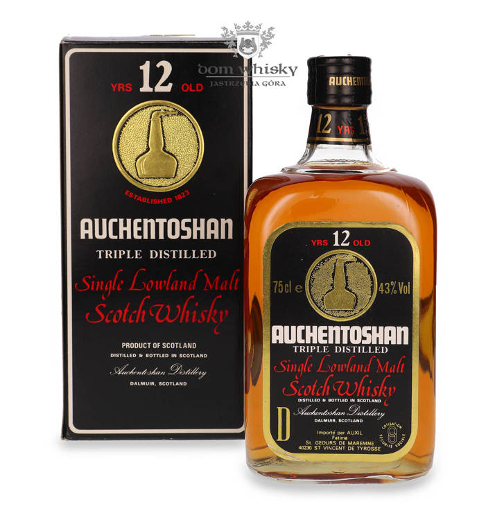 Auchentoshan 12-letni (Bottled 1980s) / 43% / 0,75l