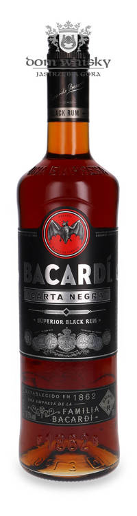 Bacardi Carta Negra / 37,5% / 0,7l
