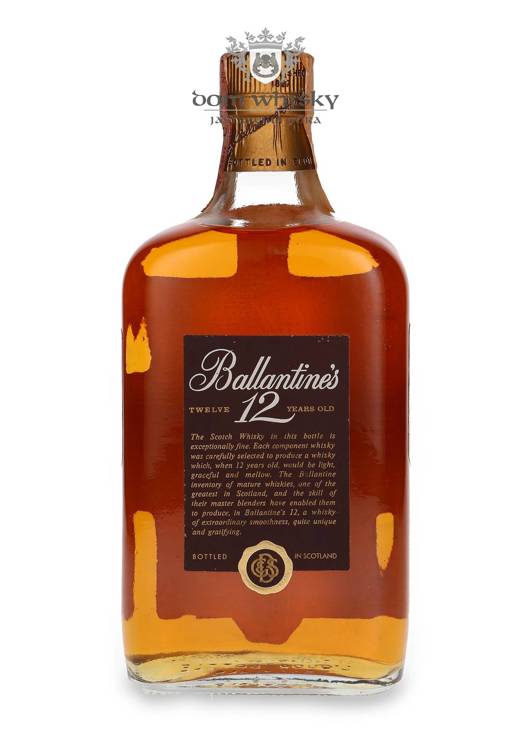 Ballantine’s 12-letni (Bottled 1970s/1980s) / 43%/ 0,75l