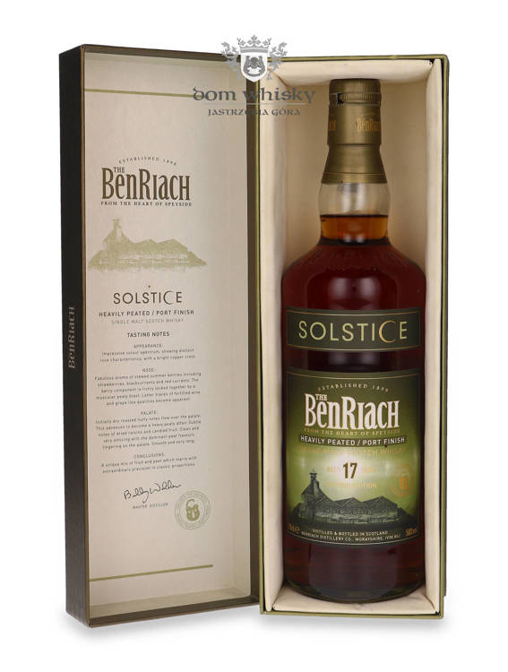 BenRiach Solstice, 17-letni (2014 Release) / 50% / 0,7l