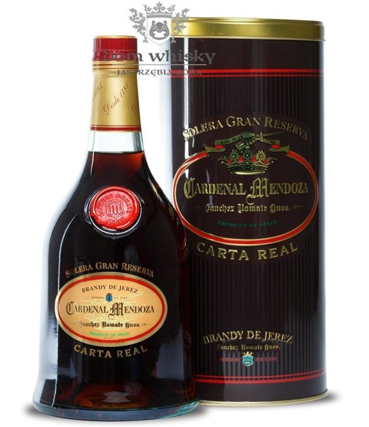 Cardenal Mendoza Carta Real, Brandy de Jerez Solera Gran Reserva / 40% / 0,7l