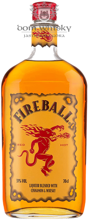 Fireball Cinnamon Whisky Liqueur / 33% / 0,7l