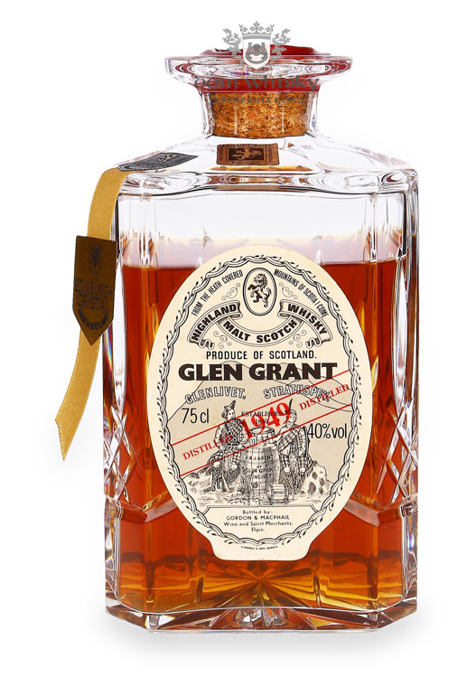 Glen Grant 1949, G&M Crystal Decanter / 40% / 0,75l