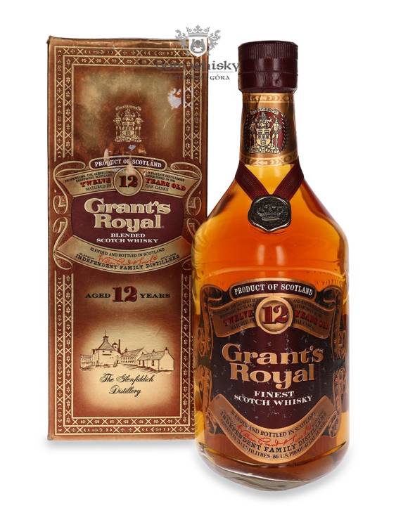 Grant's Royal 12-letni, Finest Scotch Whisky /Box/ 43% / 0,75l