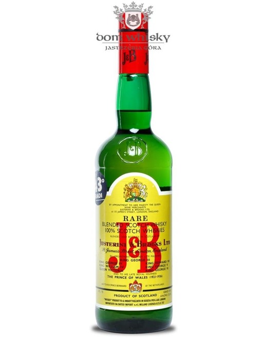 J&B Rare (Bottled 1980s) / 43%/ 0,75l