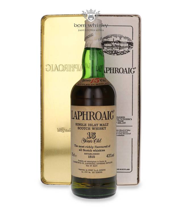 Laphroaig 15-letni (Bottled 1980s) / 43% / 0,75l