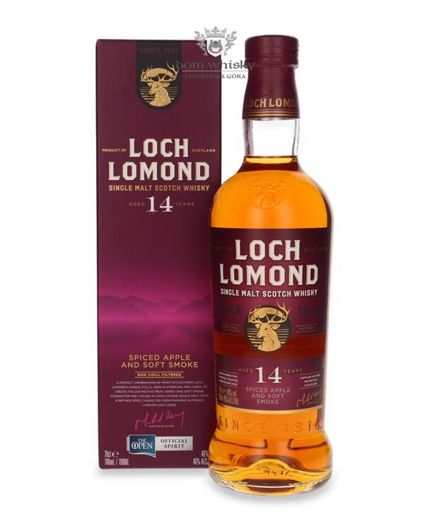 Loch Lomond 14-letni Spiced Apple & Soft Smoke / 46%/ 0,7l