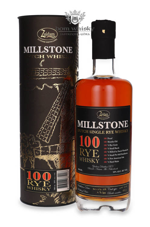 Millstone Dutch 100 Single Rye (D.2010, B.2020) (Netherlands) / 50%/ 0,7l