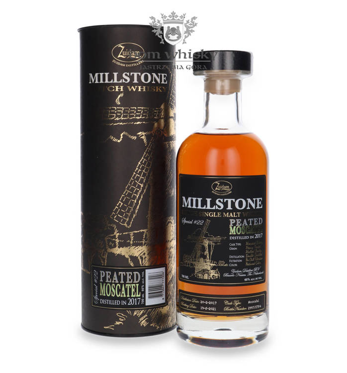 Millstone Peated 2017 (Bottled 2021) Moscatel Sherry Cask, Special # 22 / 46%/ 0,7l
