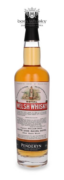 Penderyn Royal Welsh Whisky, Icon of Wales No. 6/50 / 43%/ 0,7l