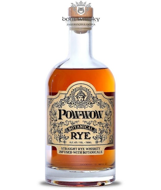 Pow-Wow Straight Rye Infused with Botanicals / 45%/ 0,7l