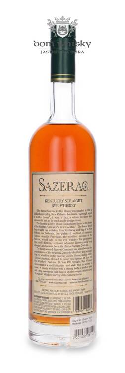 Sazerac Straight Rye 18-letni, Spring 2016 Release / 45%/ 0,75l