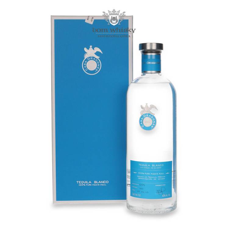 Tequila Casa Dragones Blanco 100% Agave Azul / 40% / 0,7l