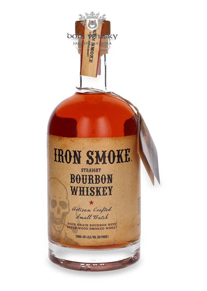 Iron Smoke Straight Bourbon Whiskey / 40/ 0,75l Dom Whisky