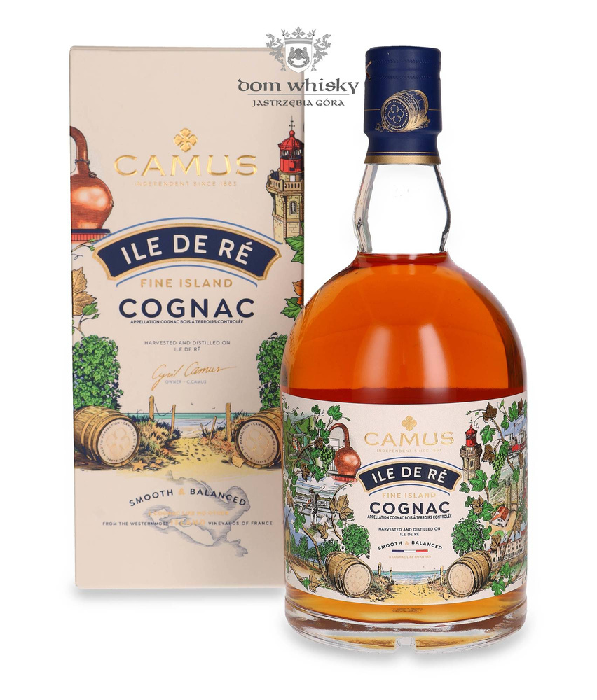 Cognac Camus Ile de Re Fine Island / 40% / 0,7l | Dom Whisky