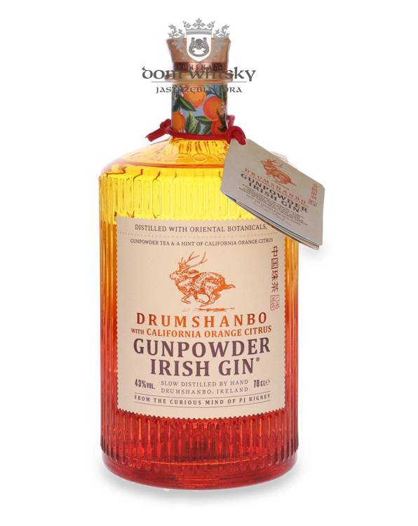 Drumshanbo Gunpowder Irish Gin With California Orange Citrus 43 0