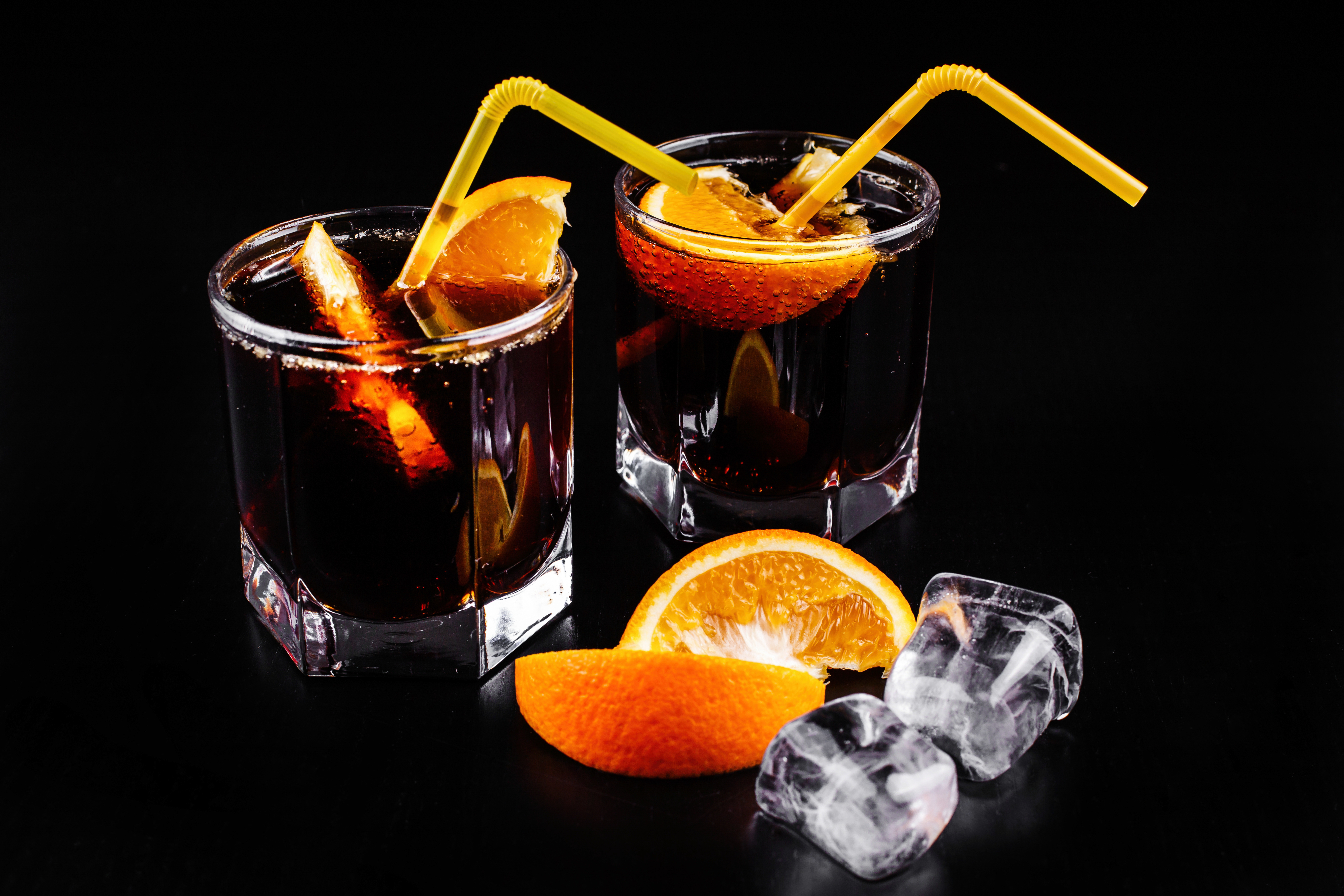  fresh-citrus-cocktail-rustic-wooden-table-generative-ai