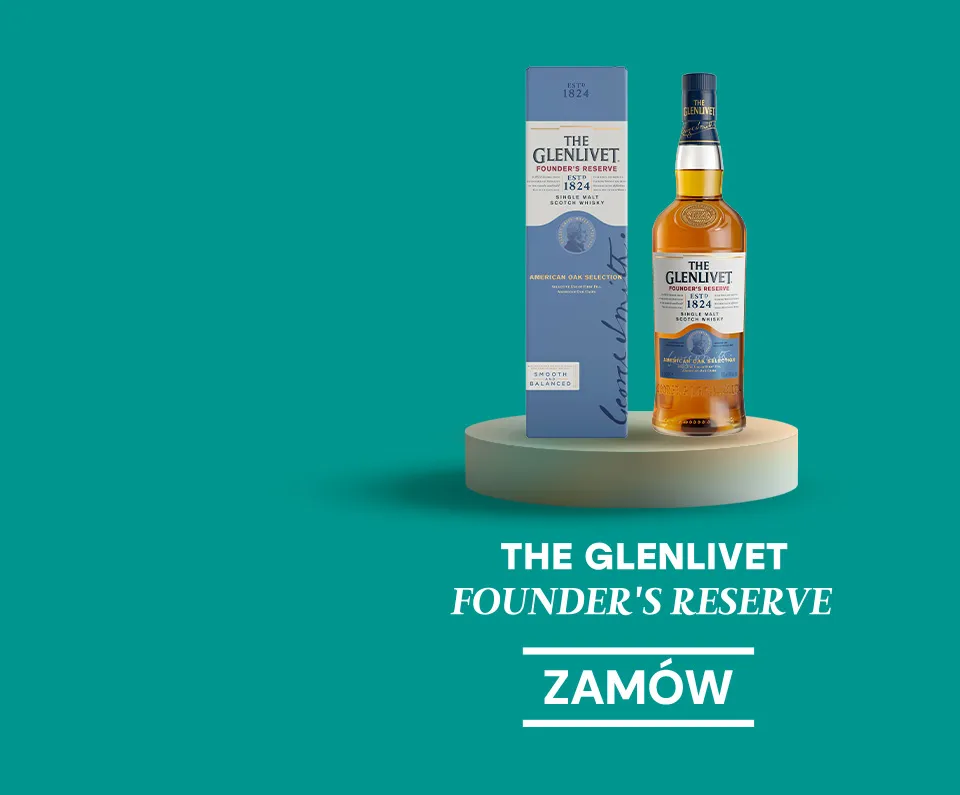 The Glenlivet Founder's Reserve - butelka i opakowanie