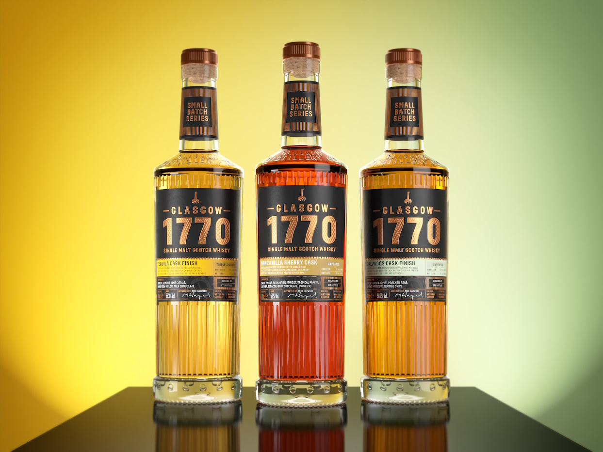 Trzy nowe whisky z Glasgow Distillery