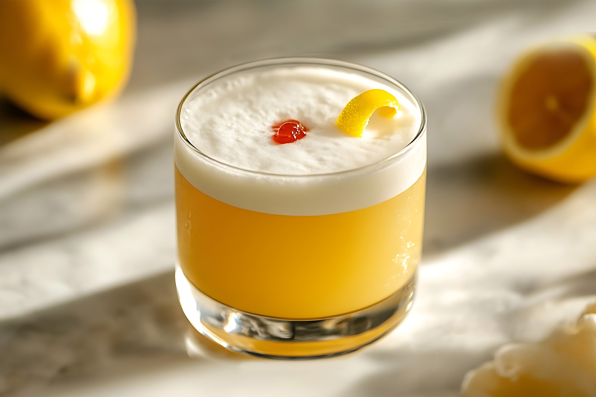 Amaretto Sour - najlepszy przepis na koktajl