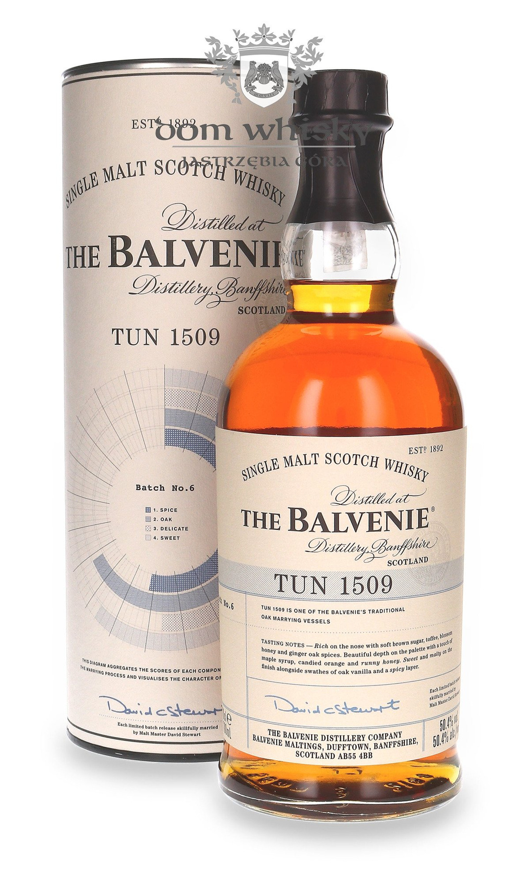 Balvenie TUN 1509, Batch No. 6 / 50,4% / 0,7l | Scotch Whisky \ Single ...