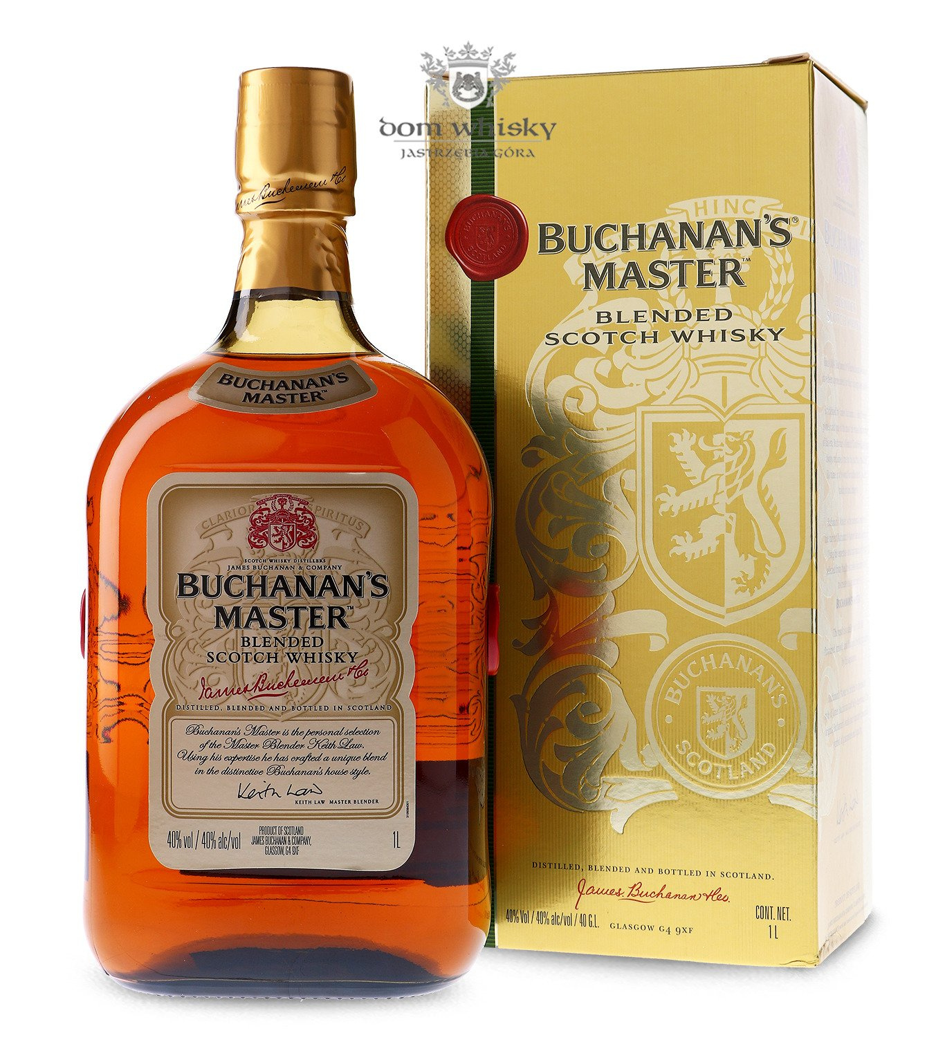 Buchanan's Master Blended Scotch Whisky / 40 / 1,0l Scotch Whisky