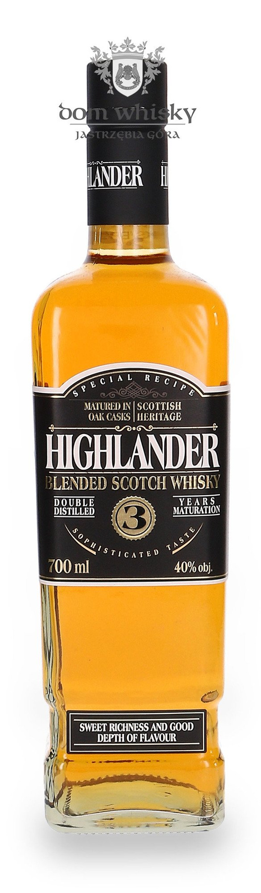 Highlander Blended Scotch Whisky / 40 / 0,7l Scotch Whisky \ Single