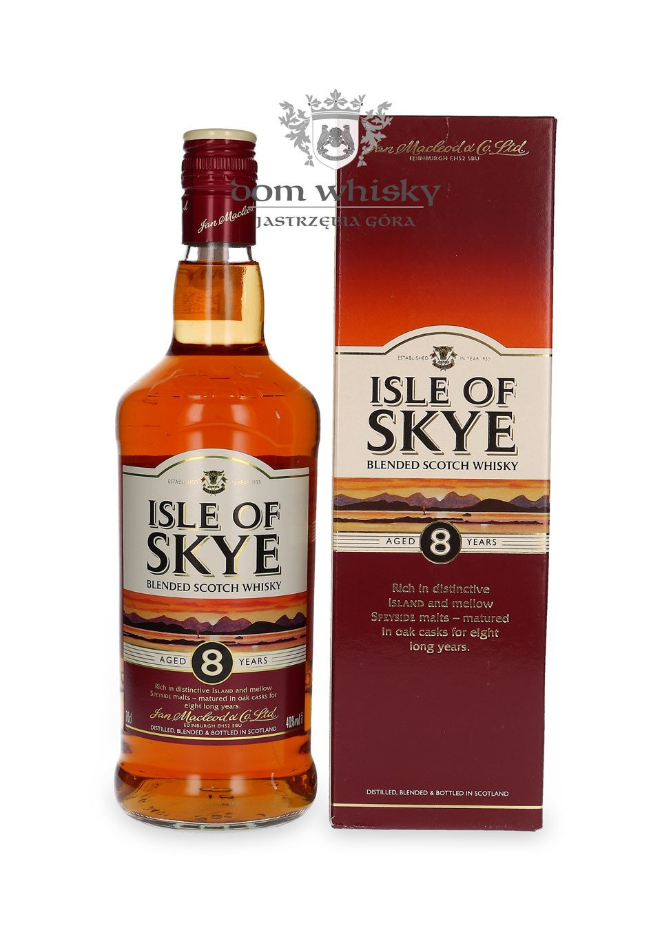 Isle of Skye 8letni / 40 / 0,7l Scotch Whisky \ Blended whisky