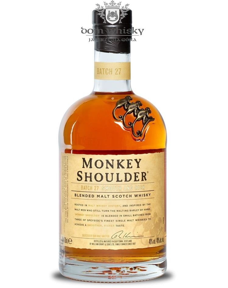 Monkey Shoulder Blended Malt / 40 / 0,7l Scotch Whisky