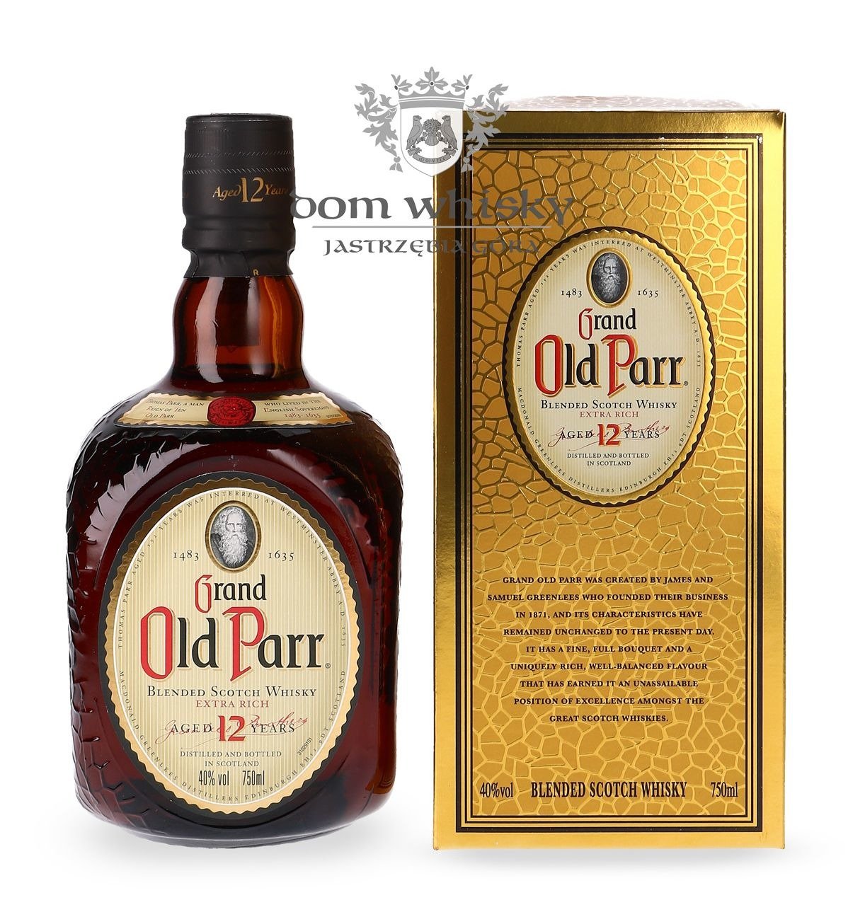 Old Parr 12letni / 40 / 0,75l Scotch Whisky \ Blended