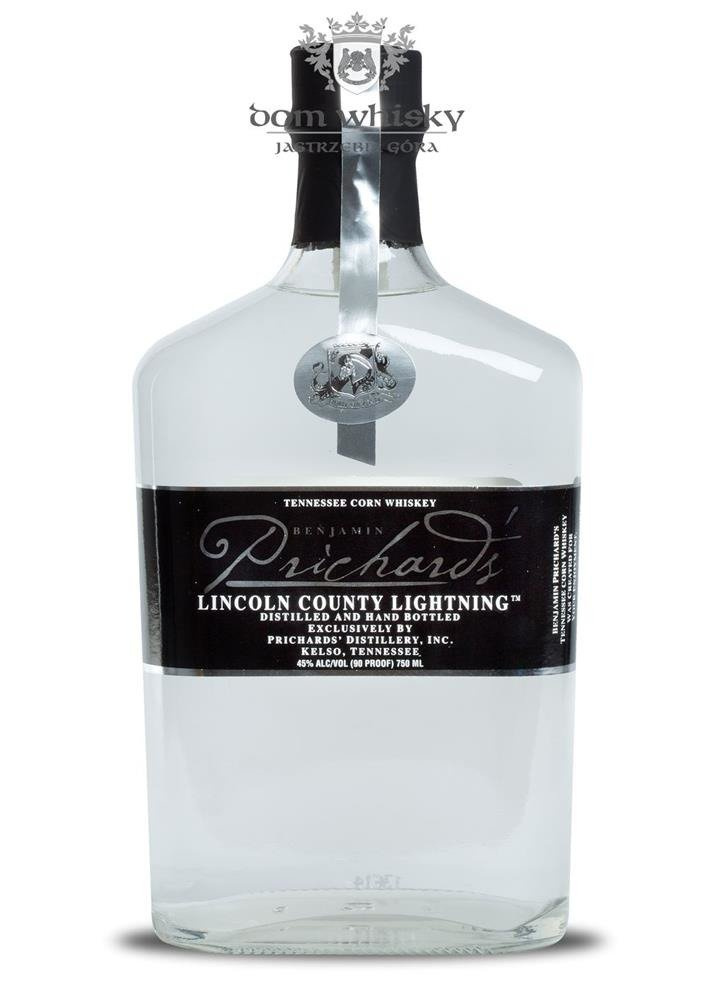 Prichard’s Lincoln County Lightning Tennessee Corn Whiskey / 45 / 0
