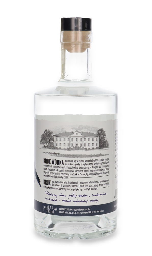 Wódka Kruk z Polskiego Żyta / 41,6% / 0,7l