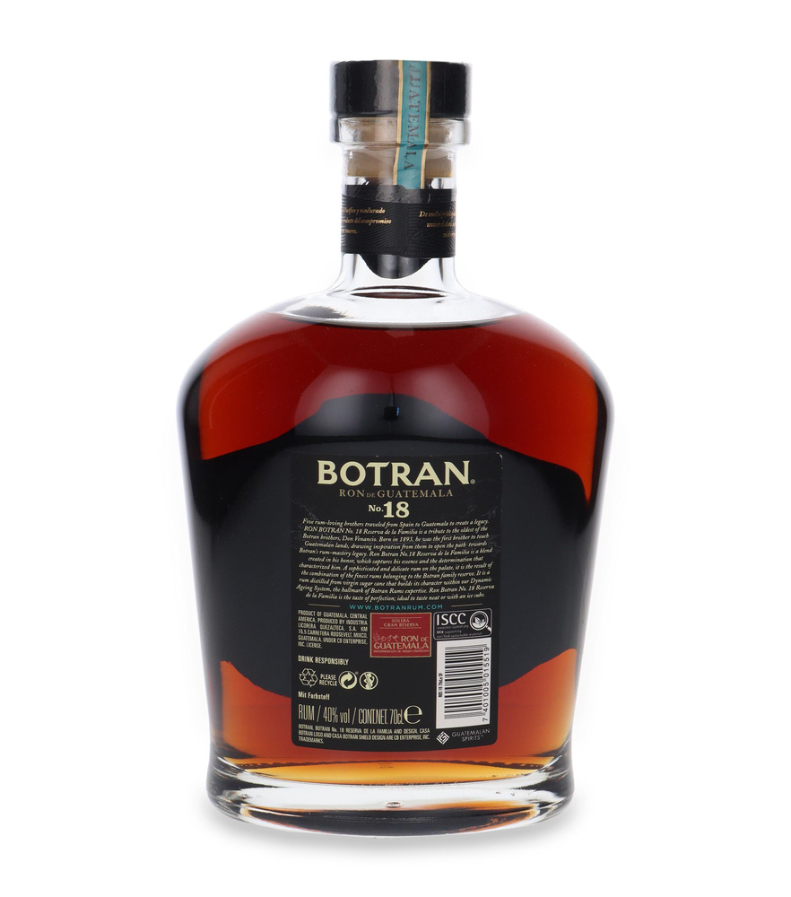 Botran Ron Anejo No.18 Reserva De La Familia / 40% / 0.7l