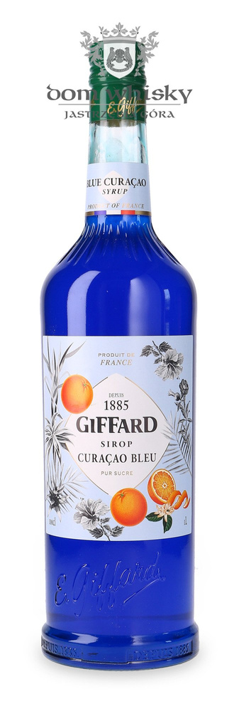 Giffard Blue Curacao bar syrup / 1l