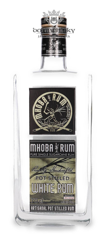 Mhoba Pot Stilled White Rum / 43% / 0.7l