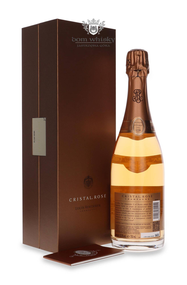 Szampan Louis Roederer Cristal Rose 2014 / 12,5% / 0,75l