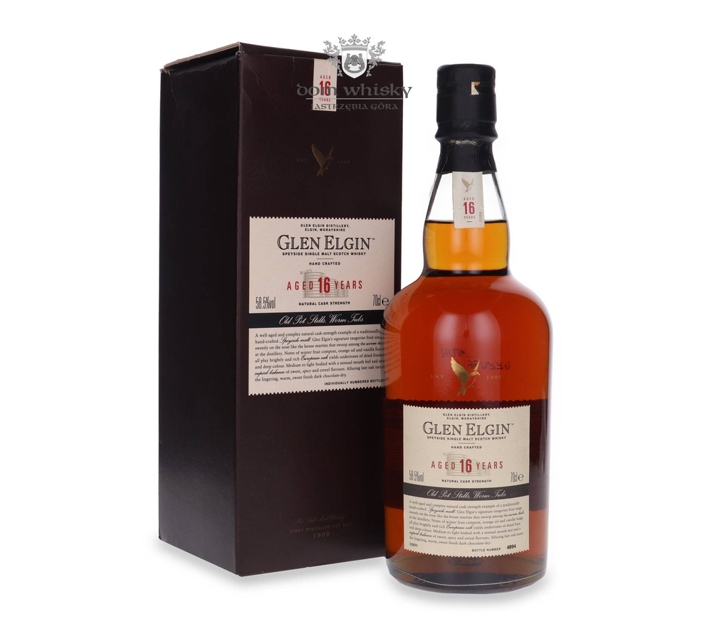 Glen Elgin 16-letni Cask Strength (Bottled 2008) / 58,5% / 0,7l