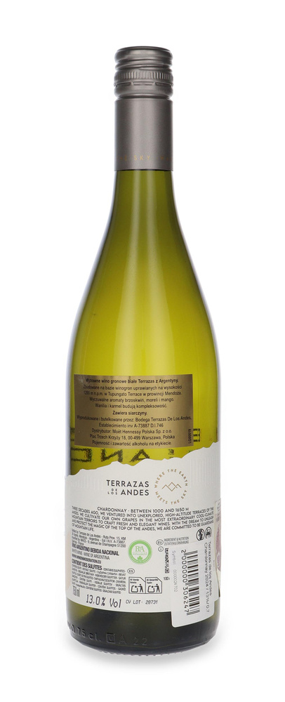 Terrazas de los Andes Chardonnay 2024 / 13%/ 0,75l