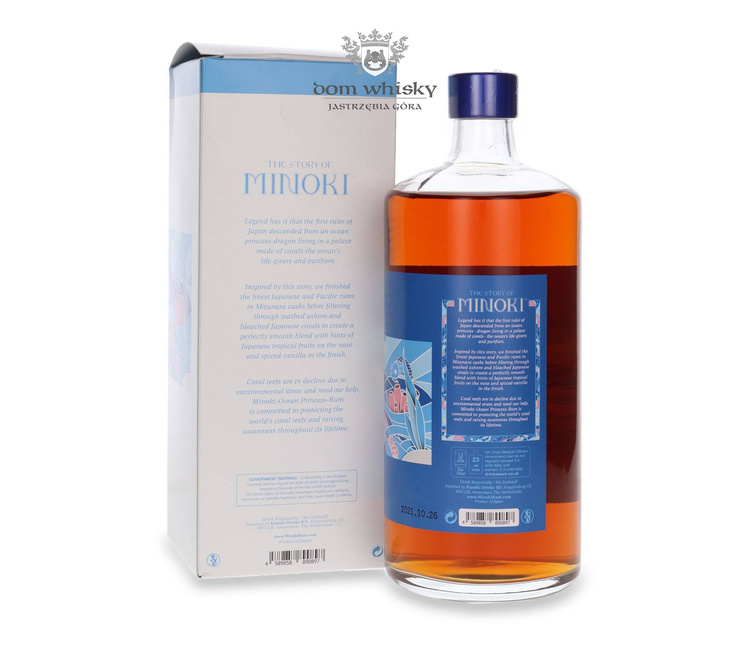 Minoki Mizunara Cask Finished Rum / 40% / 0,7l