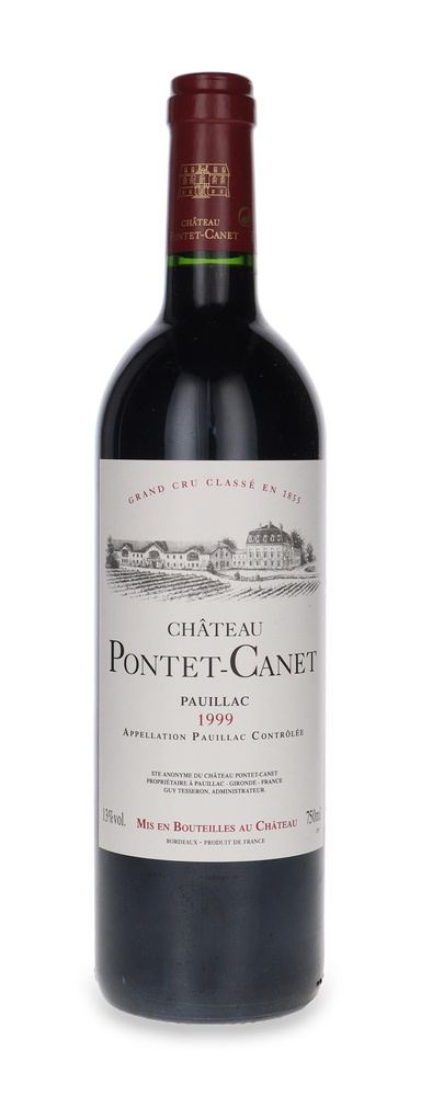 Chateau Pontet-Canet Pauillac 1999 Grand Cru Classe / 13% /0,75l
