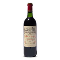 Chateau Calon Segur Saint Estephe The Book" 
