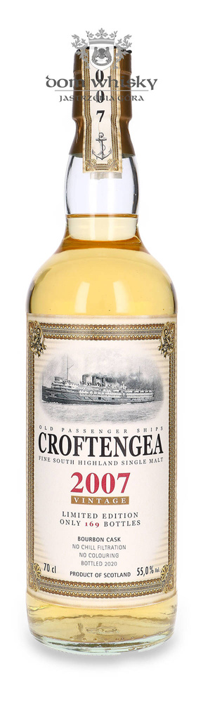Croftengea 2007 (Bottled 2020) Jack Wiebers Old Passenger Ships / 55%/ 0.7l