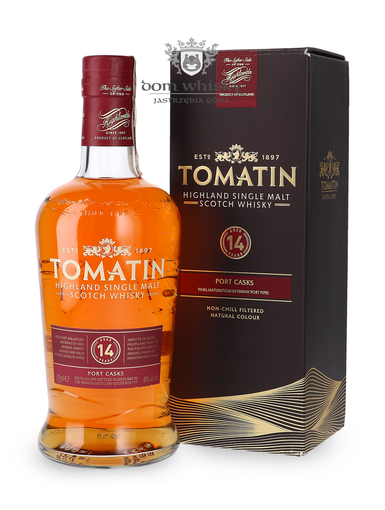 Tomatin 14-letni Port Casks / 46% / 0,7l