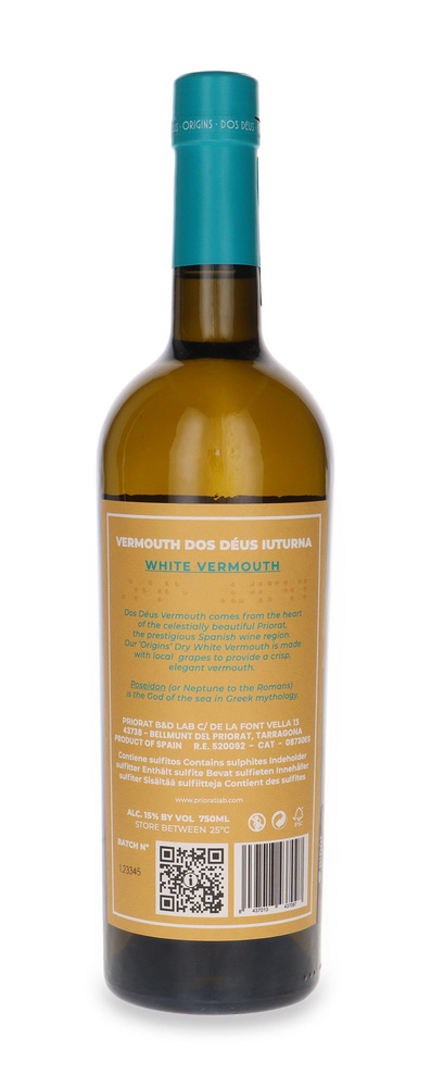 Dos Deus Origins White Vermouth / 15% / 0.75l
