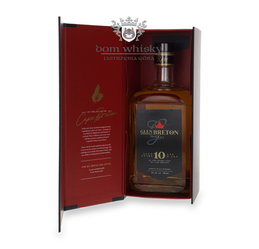 Glen Breton Rare 10-letni / 43%/ 0,75l