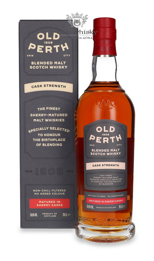 Old Perth Blended Malt Cask Strength, Matured in Sherry Casks / 58.6%/ 0.7l