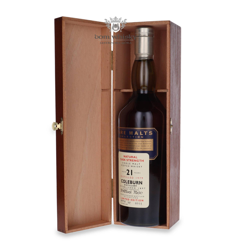 Coleburn 21-letni (D.1979, B.2000) Rare Malts /Wooden Box / 59,4% / 0,7l