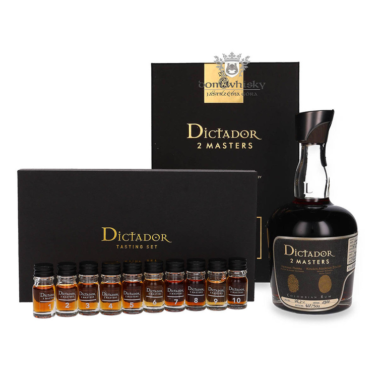 Dictador 2 Masters Royal Tokaji 42-letni / 46,2% / 0,7l + zestaw miniaturek