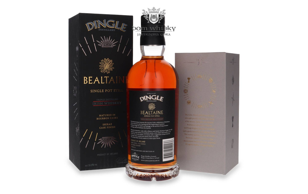 Dingle Bealtaine Single Pot Still Whiskey Finished in Shiraz Casks / 52.5% / 0.7l